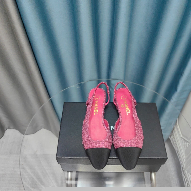 Ch*el flat shoes